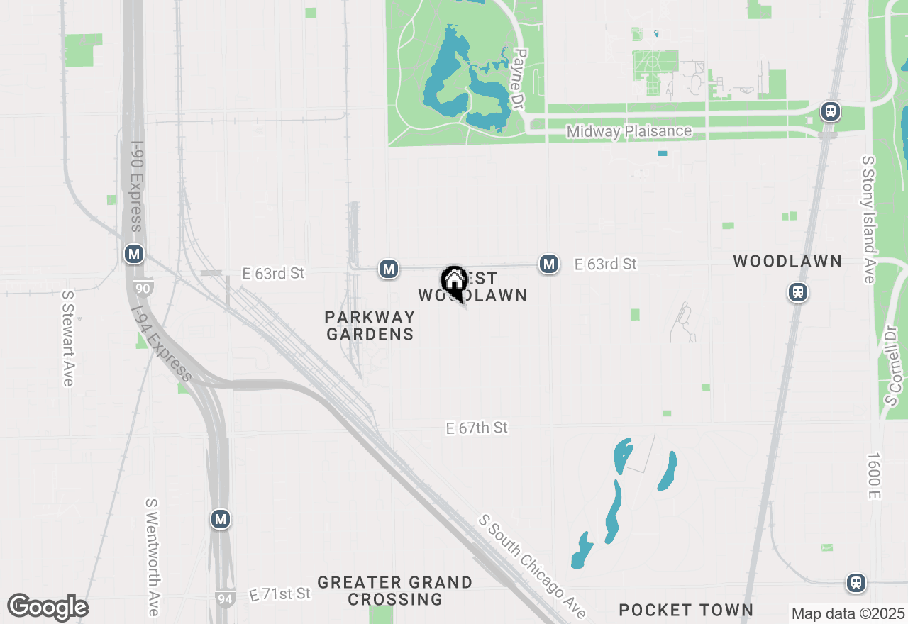 Map of 6403 S Rhodes Avenue, Chicago, IL 60637