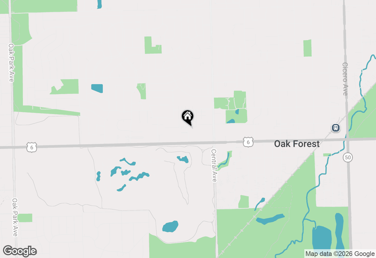 Map of 15801 Peggy Lane #11, Oak Forest, IL 60452