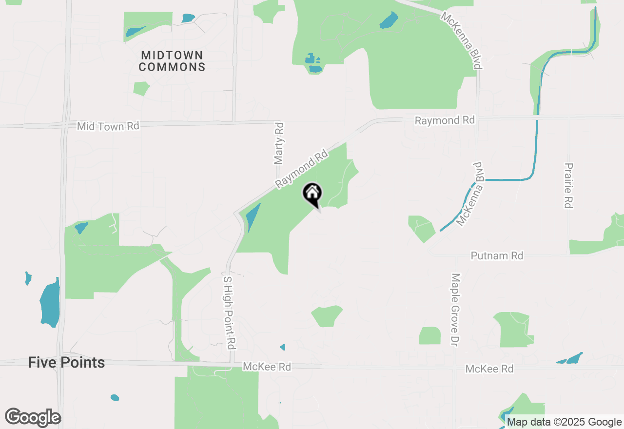 Map of 2502 Berkley Drive, Madison, WI 53719