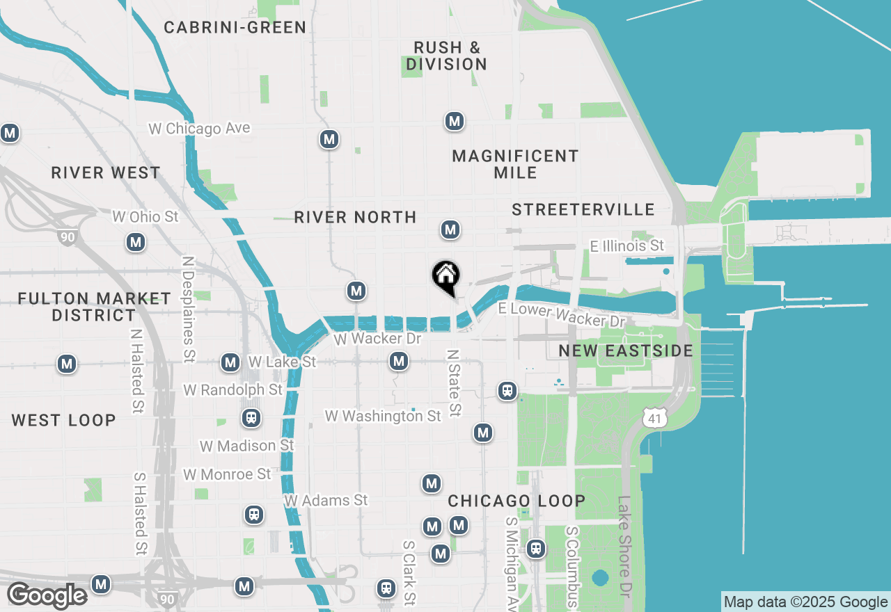 Map of 300 N State Street #3405, Chicago, IL 60654