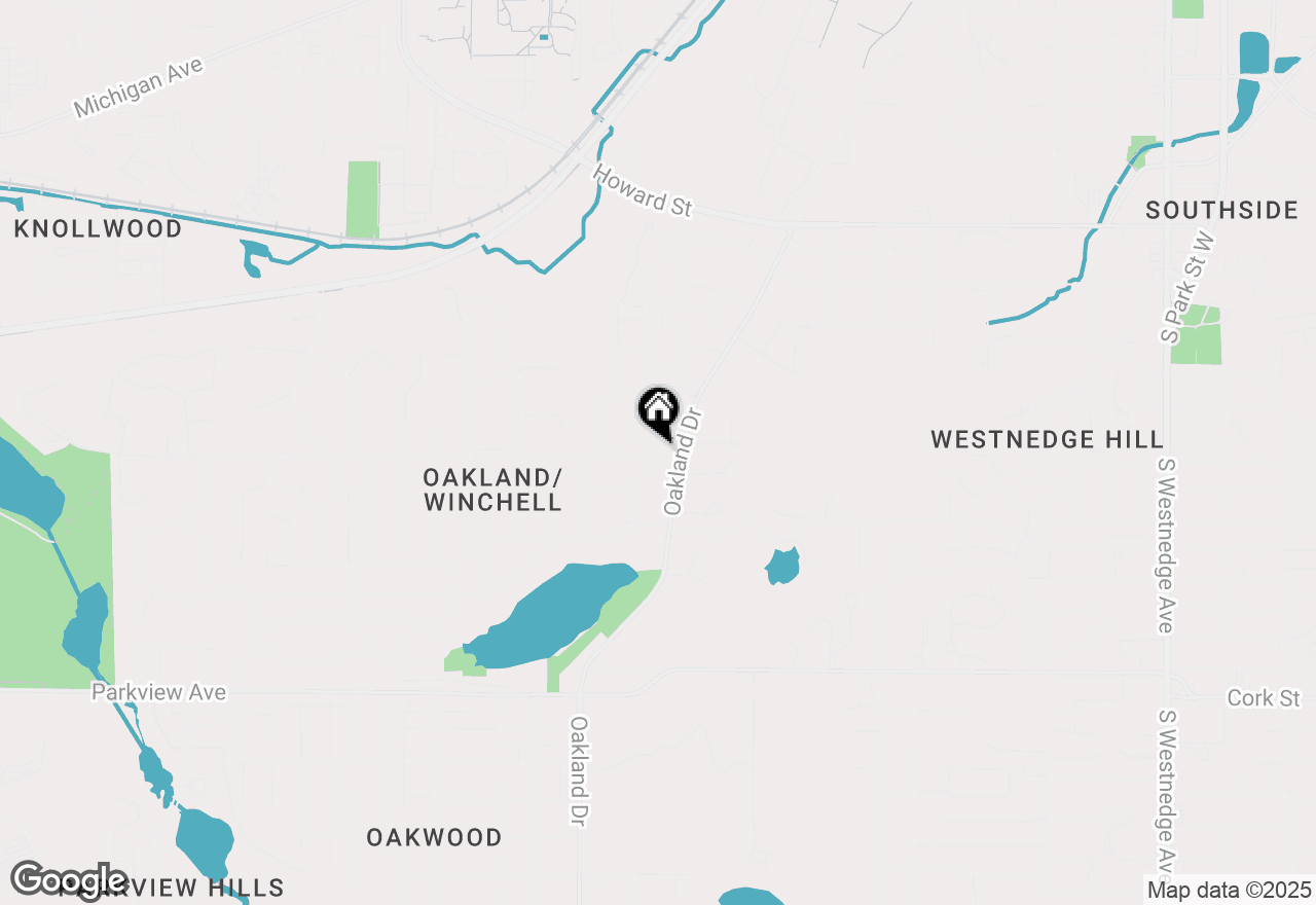 Map of 1820 Winchell Ave. Avenue, Kalamazoo, MI 49008