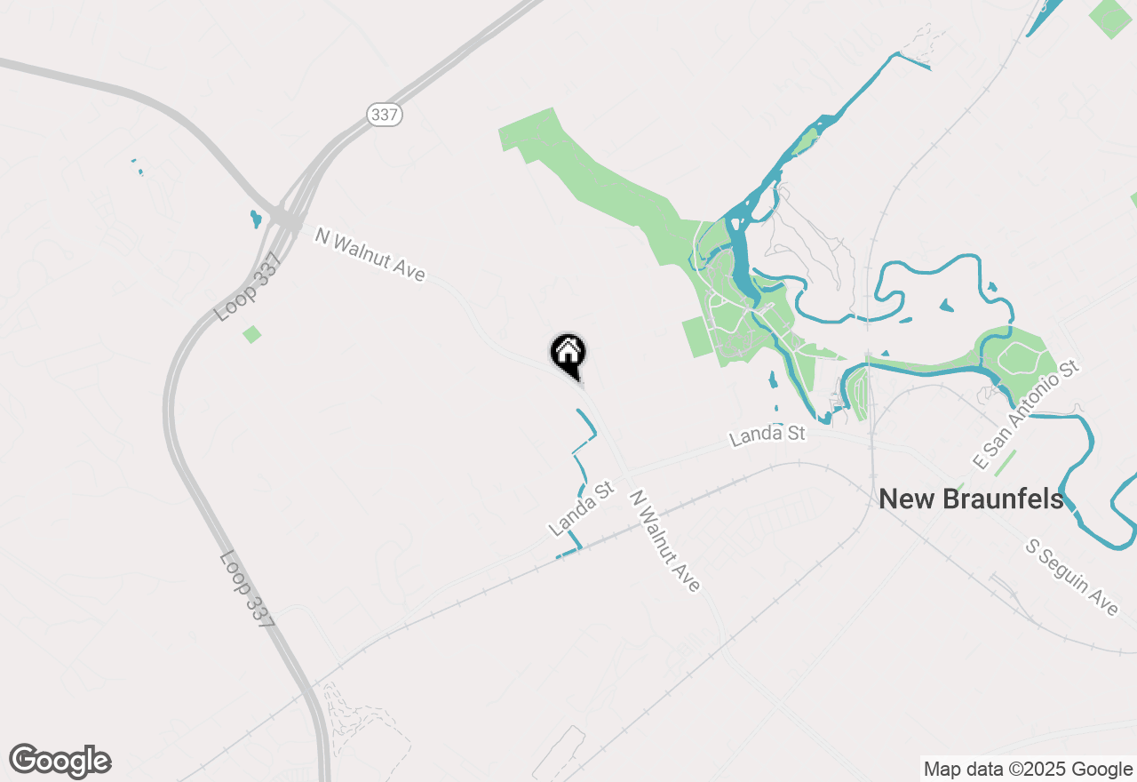 Map of 1111 N Walnut Avenue #105, New Braunfels, TX 78130