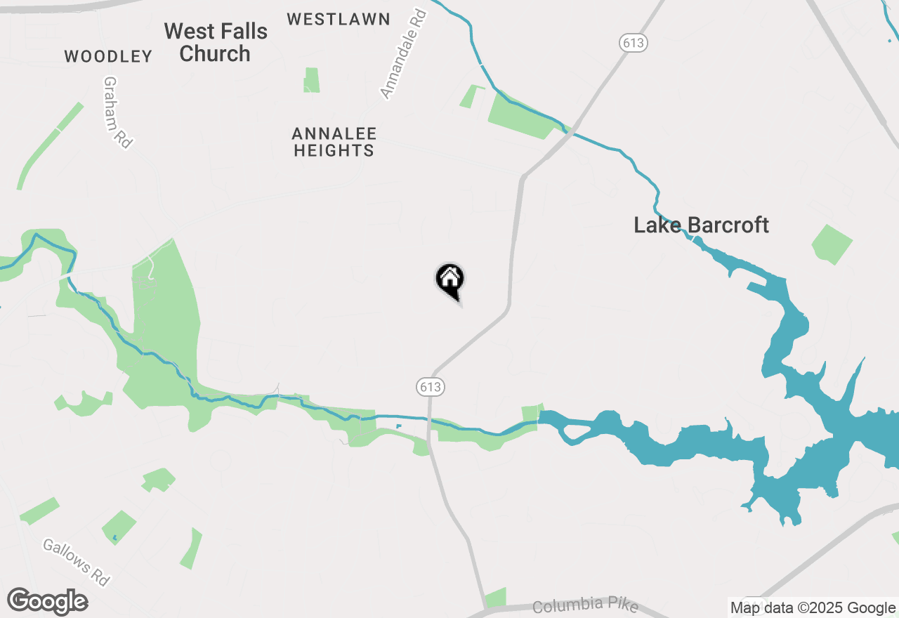 Map of 6662 Van Winkle Drive, Falls Church, VA 22044