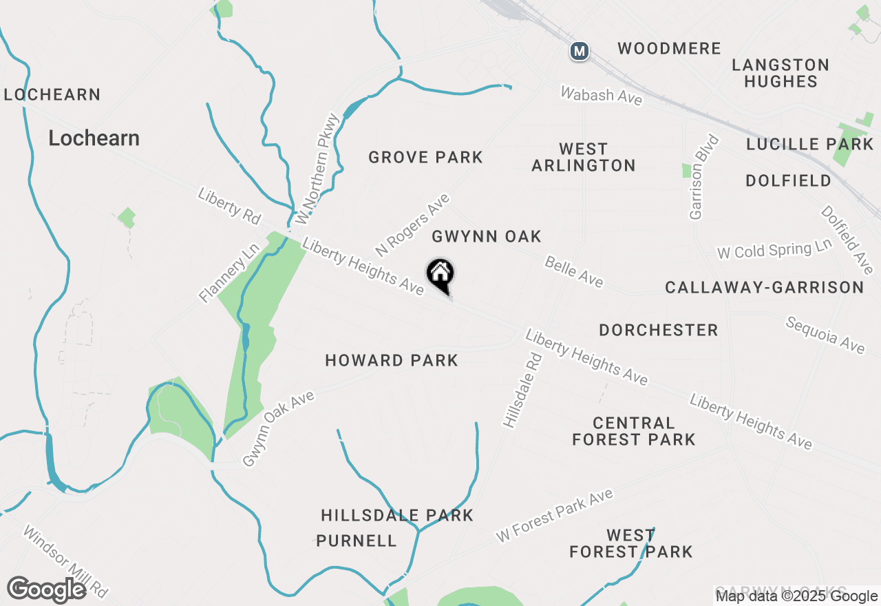 Map of 5009 Liberty Heights Avenue, Baltimore, MD 21207