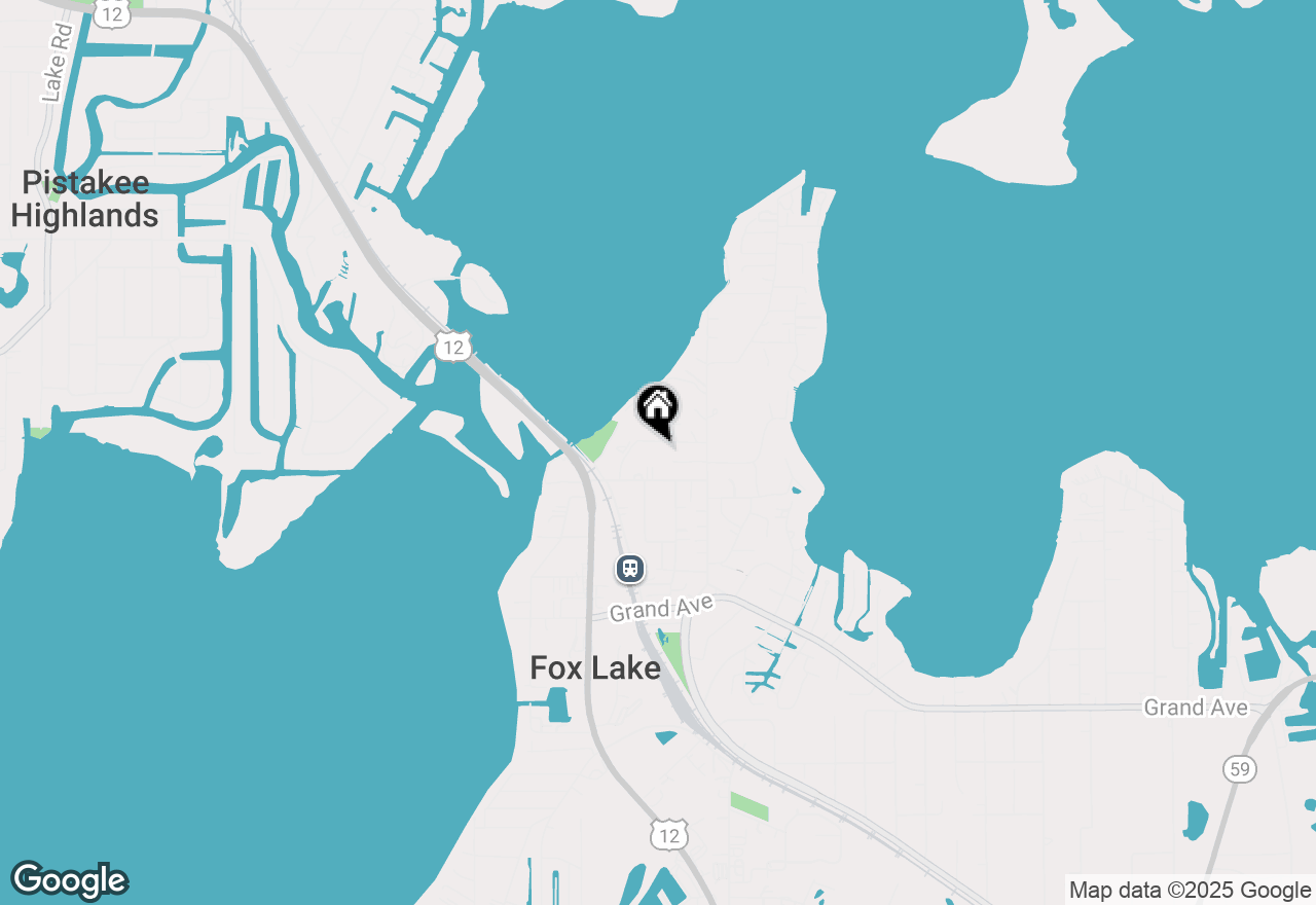 Map of 31 Riverview Avenue #1, Fox Lake, IL 60020