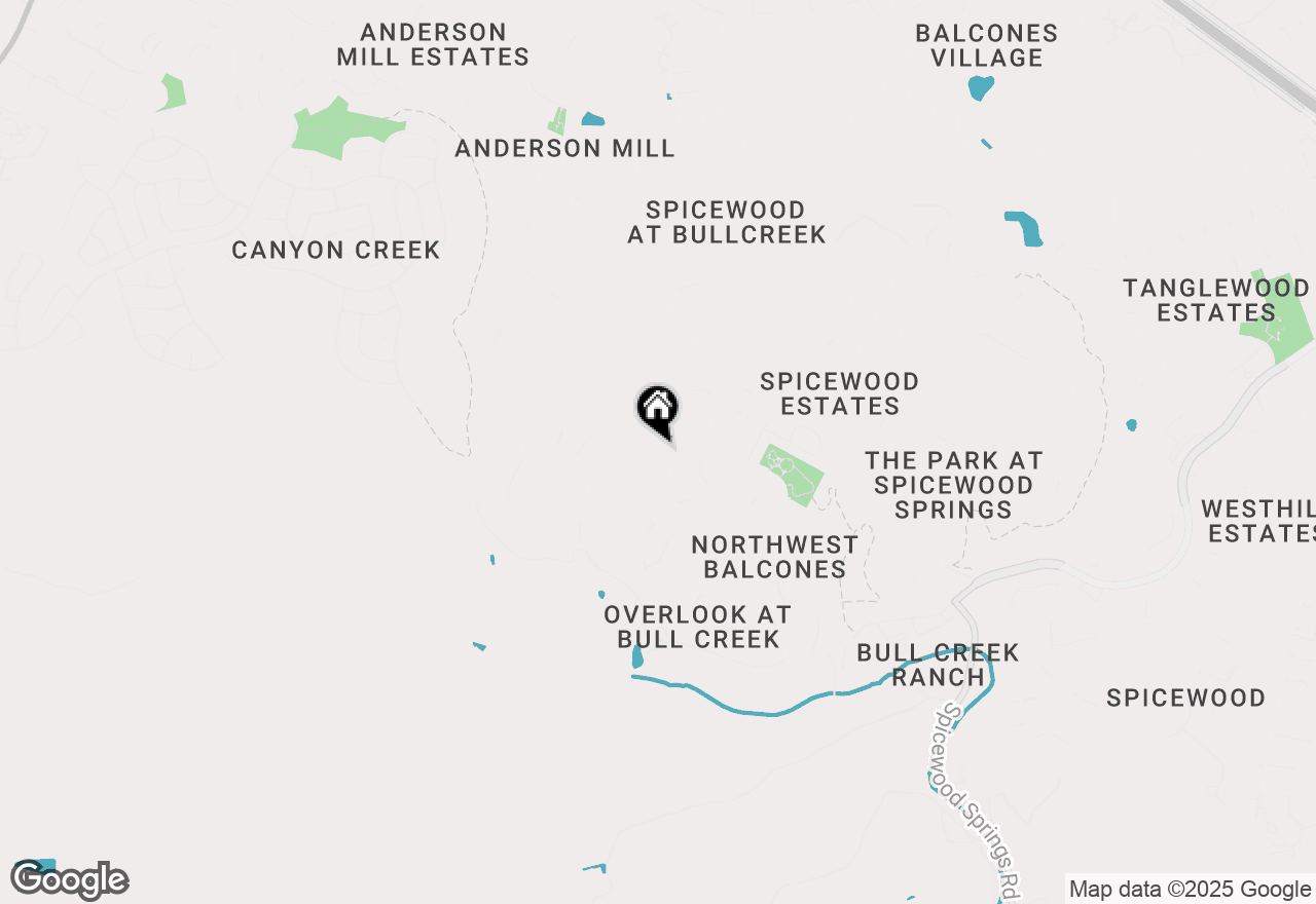 Map of 9703 Tree Bend Dr, Austin, TX 78750