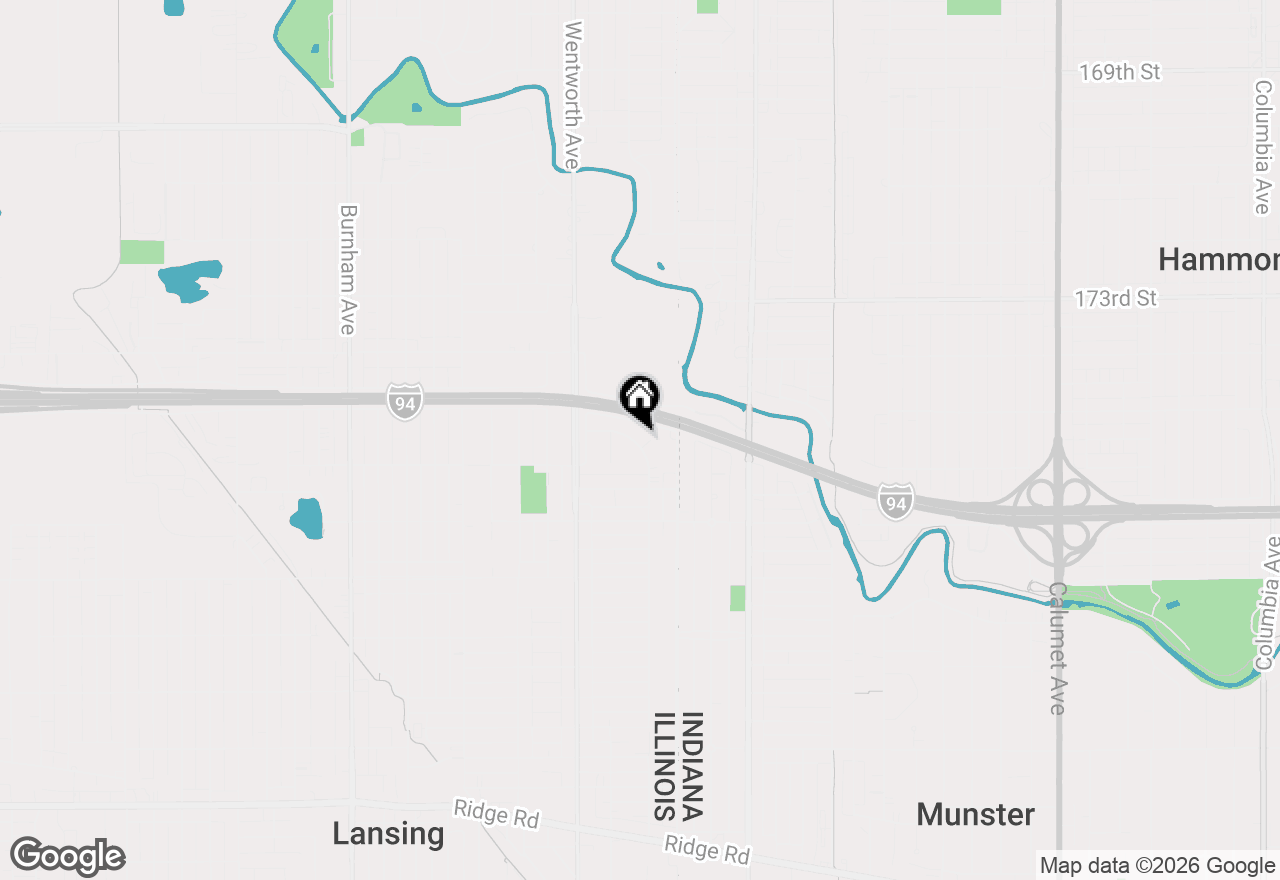 Map of 17525 Maple Avenue, Lansing, IL 60438