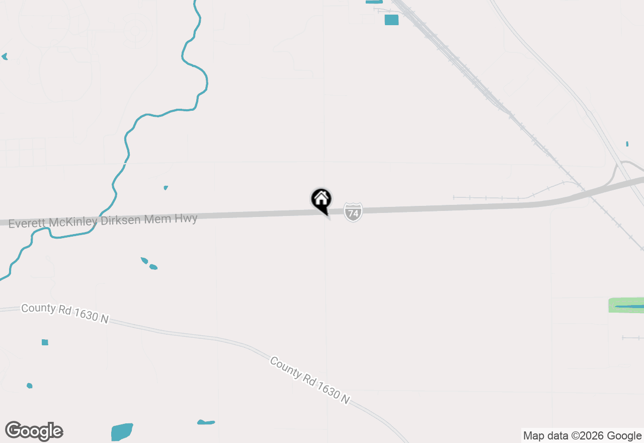 Map of 812 Brewer Road, Danville, IL 61834