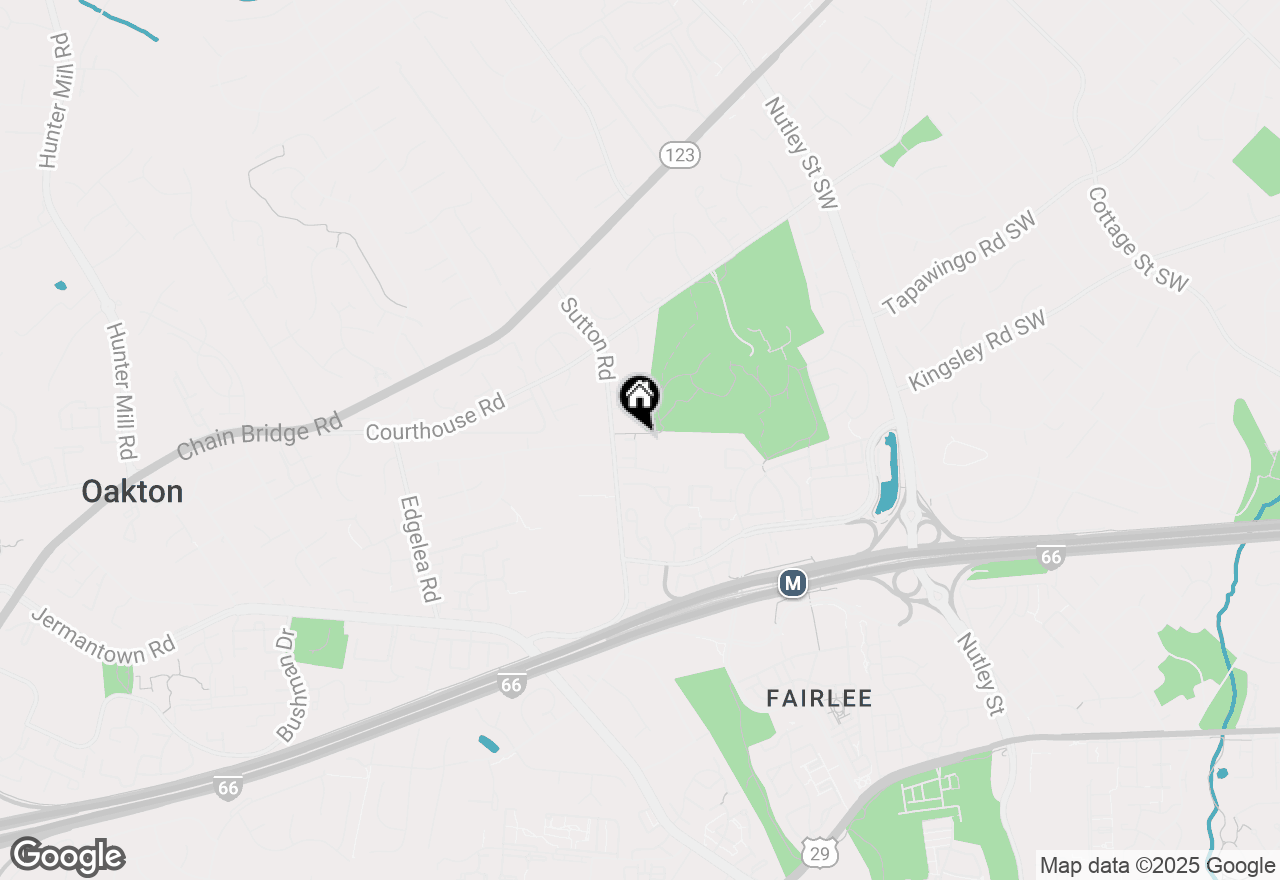 Map of 2791 Marywood Oaks Lane, Vienna, VA 22181