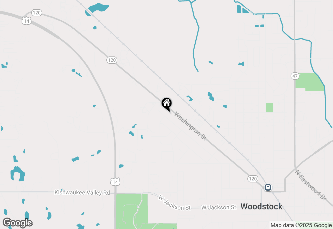 Map of (Address confidential), Woodstock, Illinois 60098