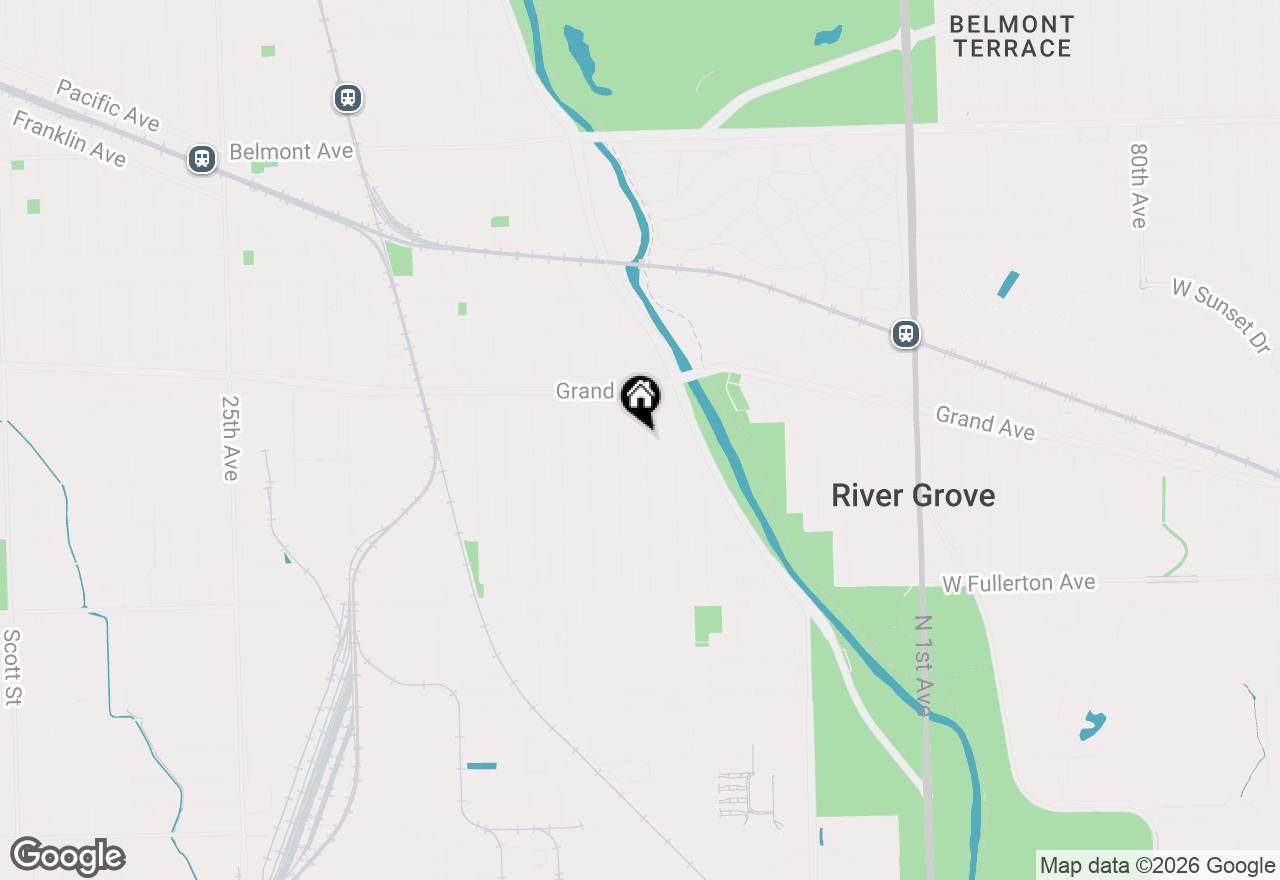 Map of 2623 Rhodes Avenue, River Grove, IL 60171