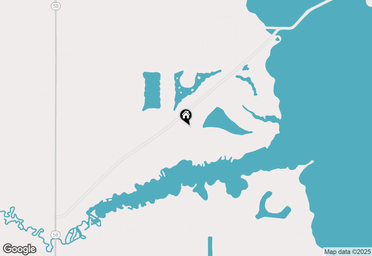 Map of W5640 North Shore Drive, New Lisbon, WI 53950