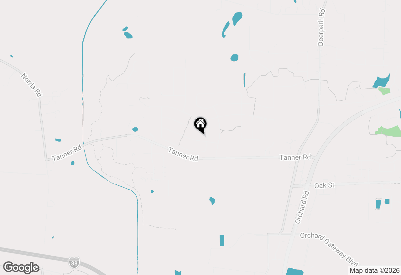 Map of 2717 Berman Road, North Aurora, IL 60542