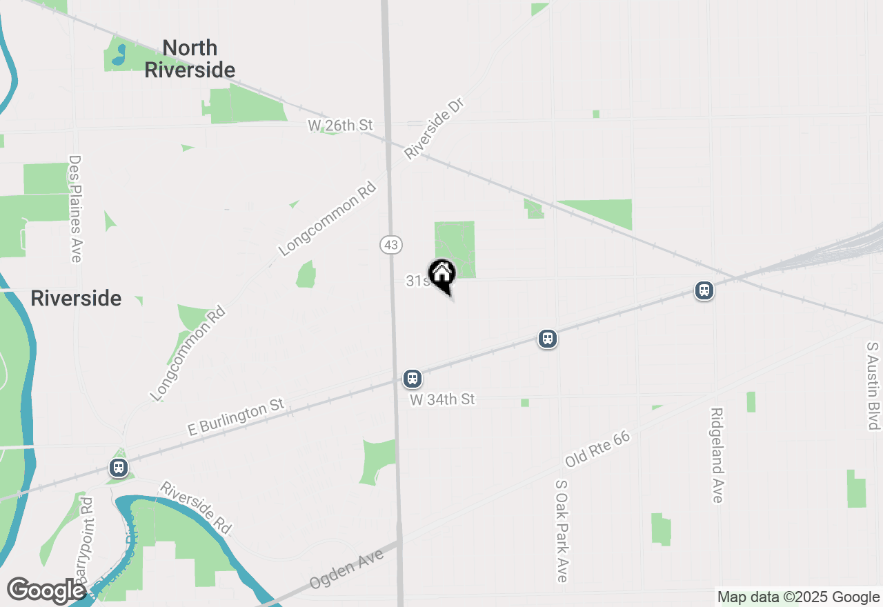 Map of 3131 Wisconsin Avenue, Berwyn, IL 60402