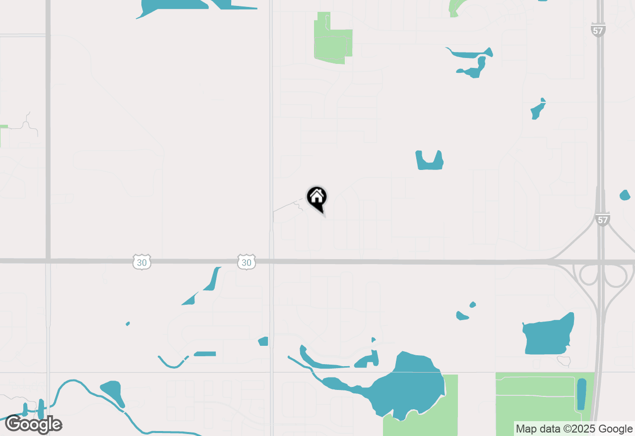 Map of 6201 Pond View Drive, Matteson, IL 60443