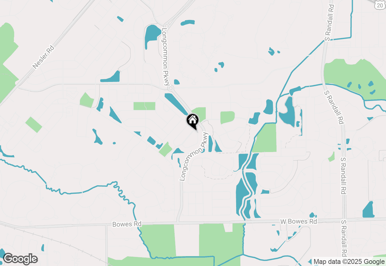 Map of 604 Erin Drive, Elgin, IL 60124