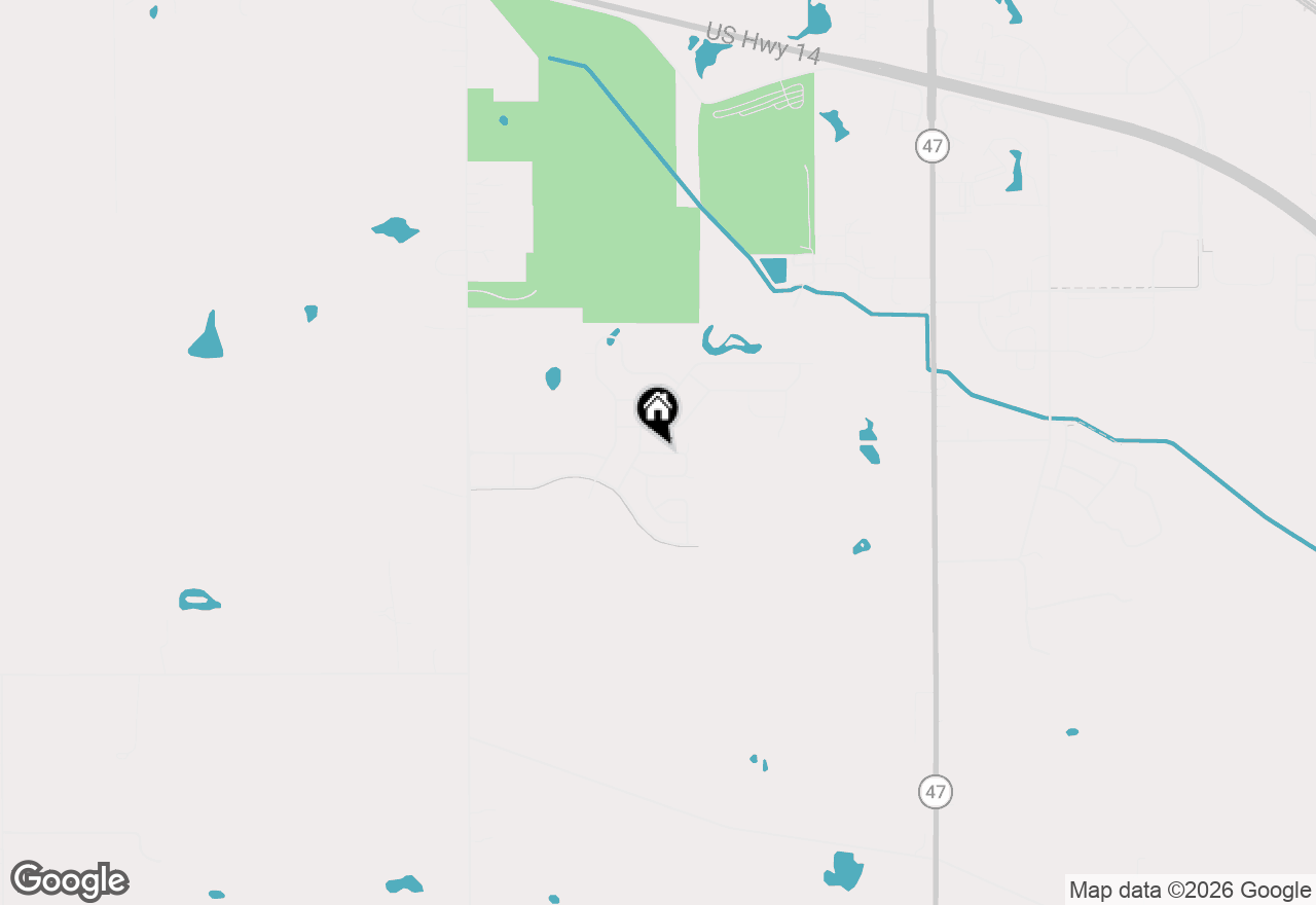 Map of 234 Wildmeadow Lane, Woodstock, IL 60098