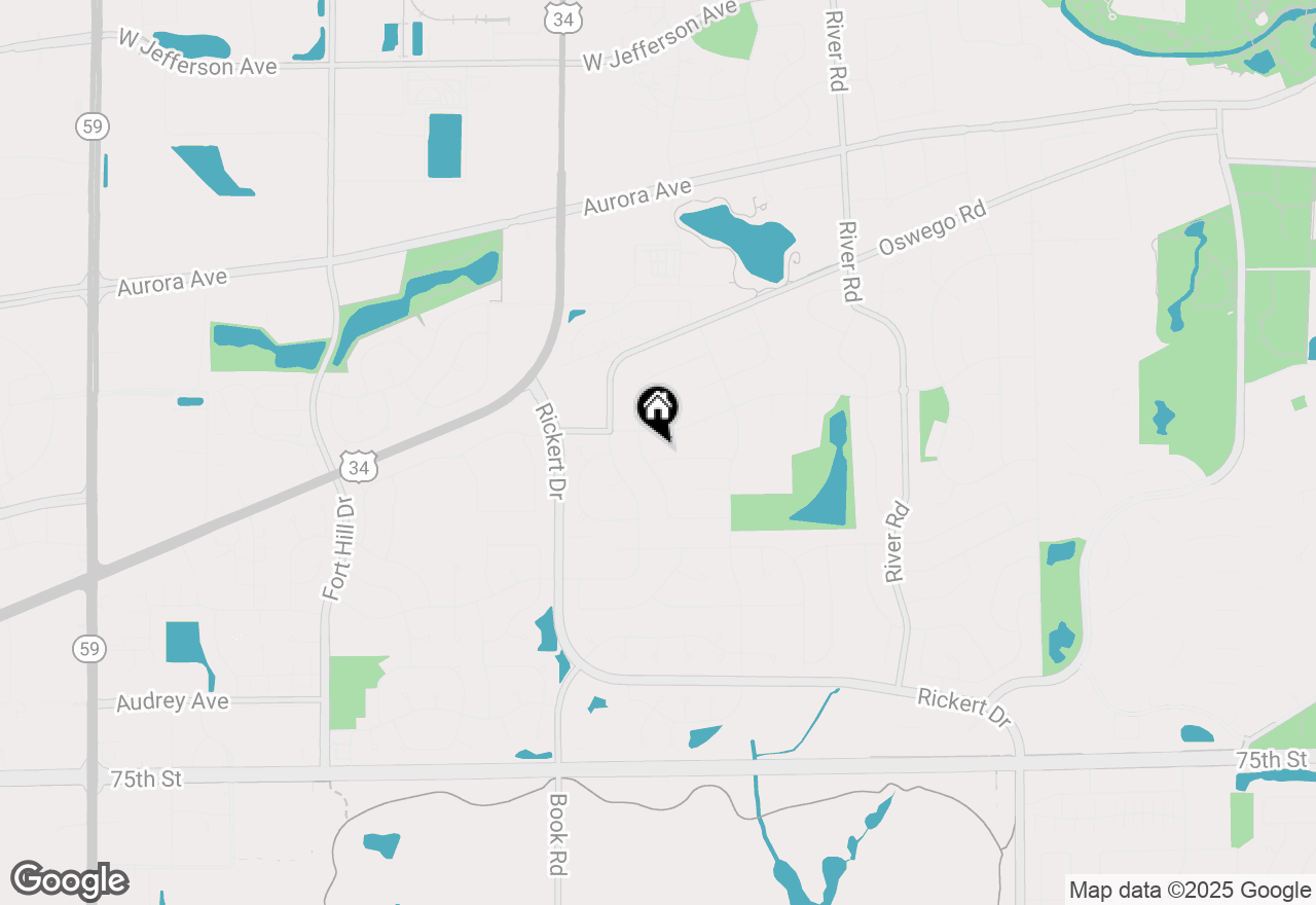 Map of 1541 Meadowland Drive, Naperville, IL 60540