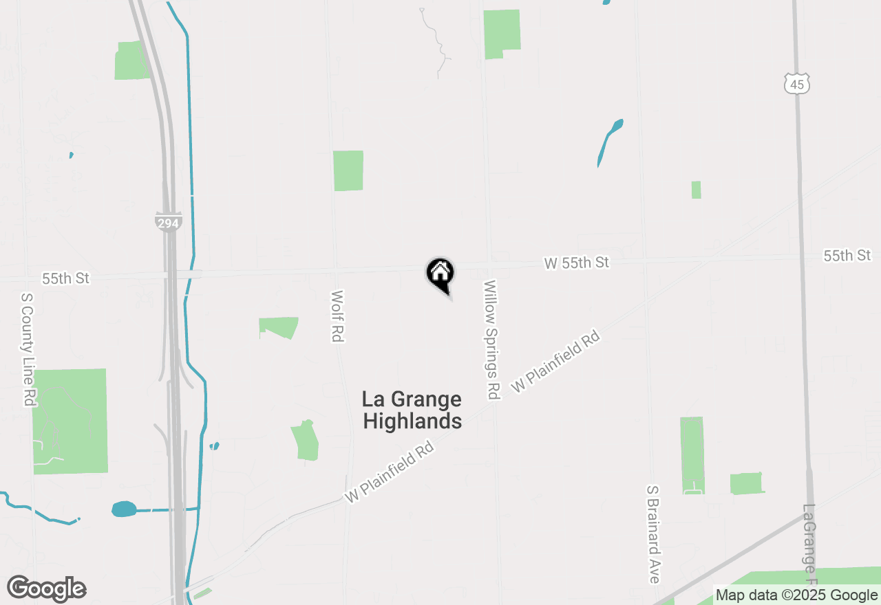 Map of 5546 Laurel Avenue, La Grange Highlands, IL 60525