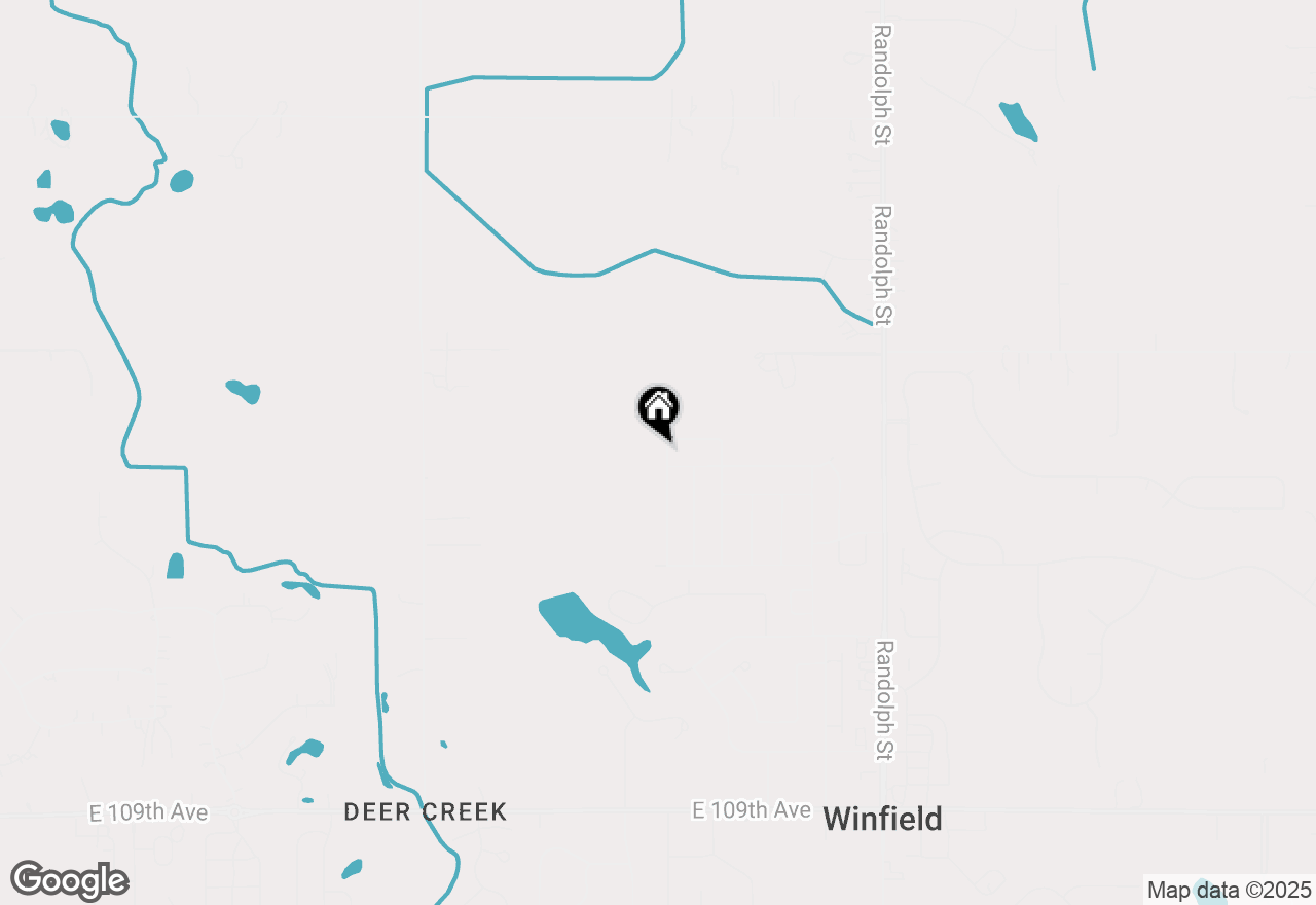 Map of 10264 Nicklaus Street, Crown Point, IN 46307