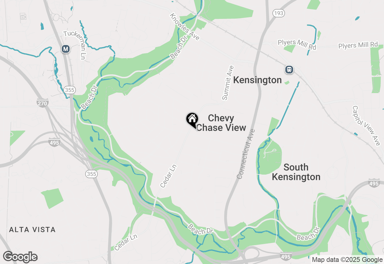 Map of 4229 Franklin Street, Kensington, MD 20895