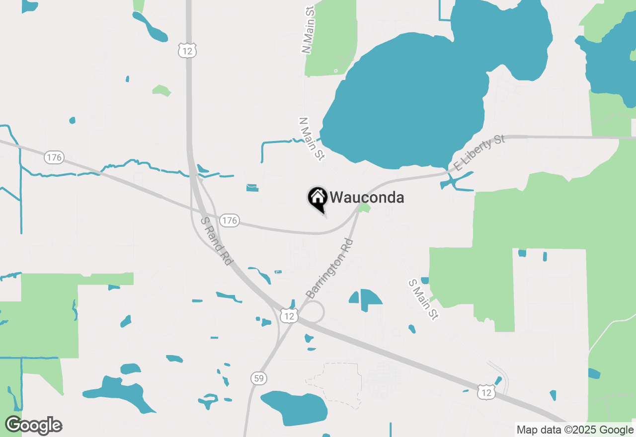 Map of 333 W Mill Street, Wauconda, IL 60084