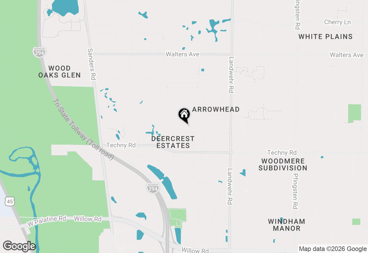 Map of 1841 Central Avenue, Northbrook, IL 60062