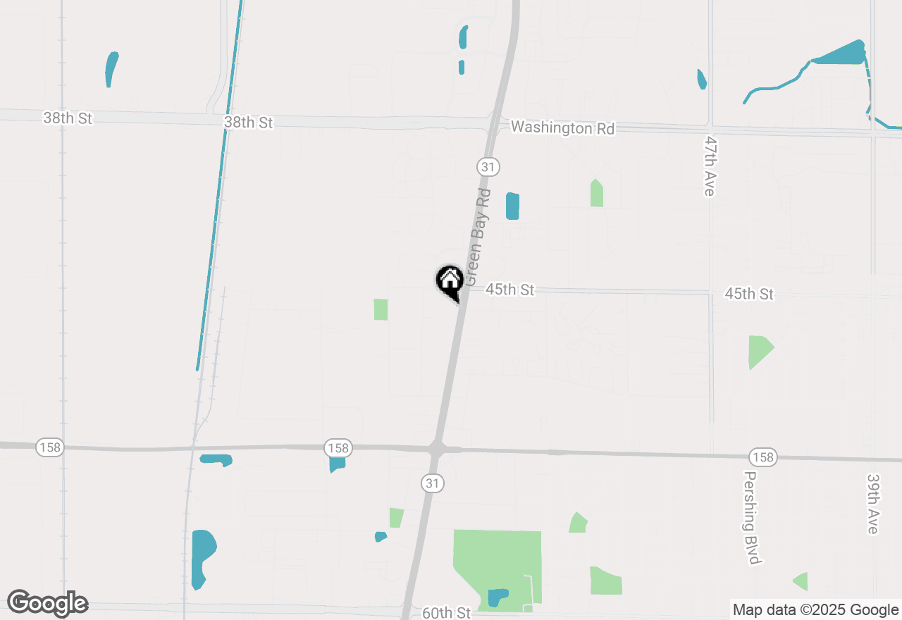 Map of 4600 Green Bay Rd, Kenosha, WI 53144