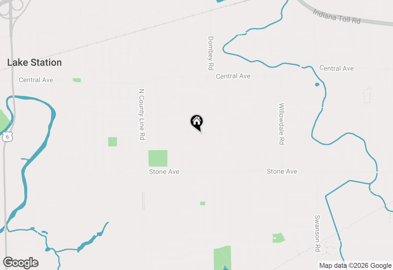 Map of 5201 Bell Avenue, Portage, IN 46368