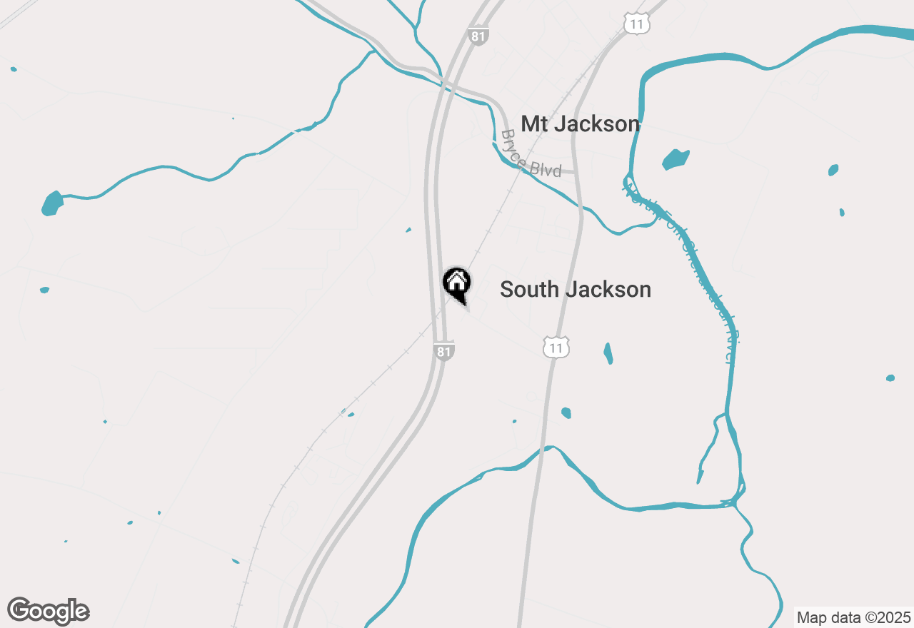 Map of  Railroad Street, Mount Jackson, VA 22842