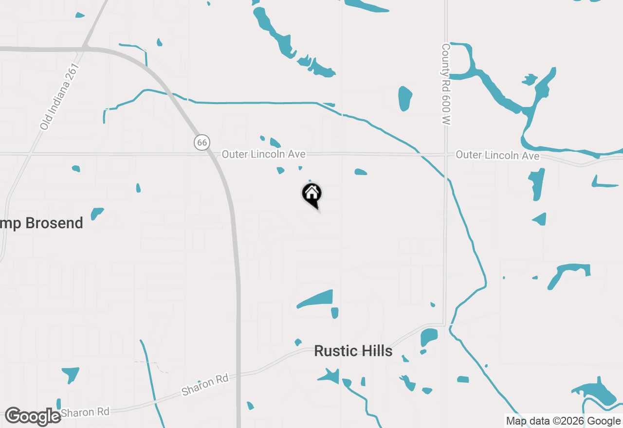 Map of 6677 Concord Drive, Newburgh, IN 47630