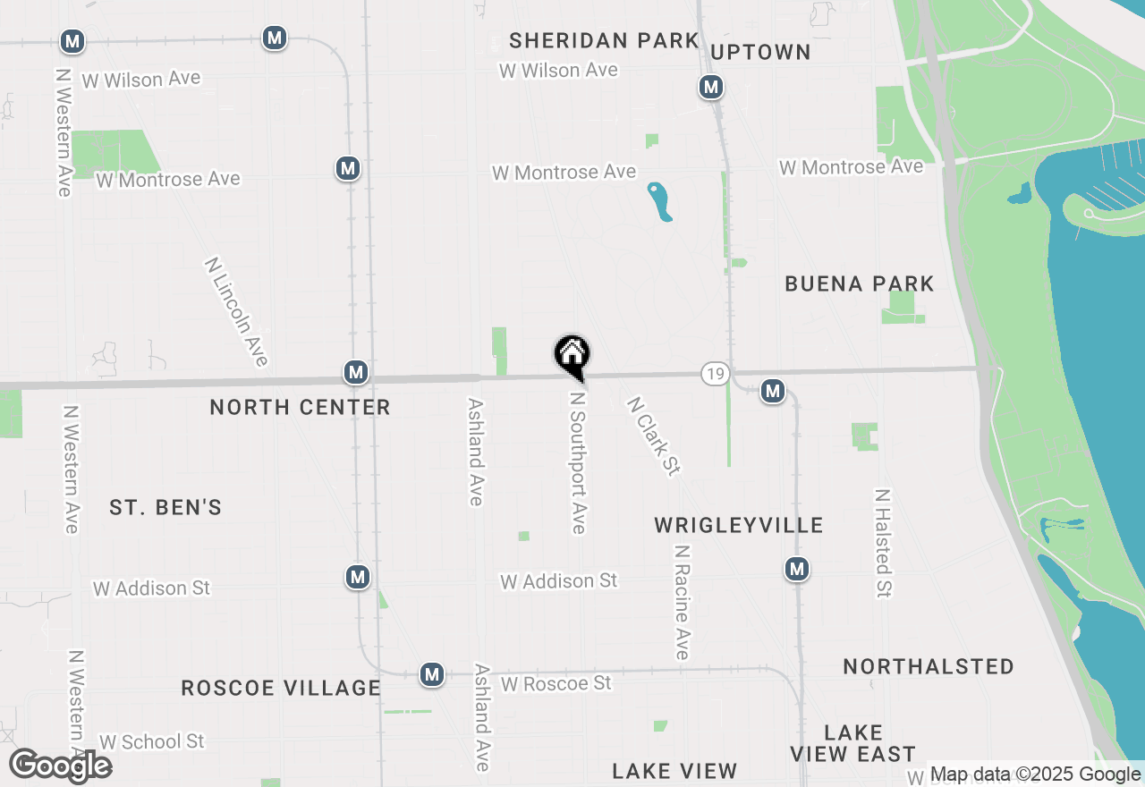 Map of 3938 N Southport Avenue #G, Chicago, IL 60613