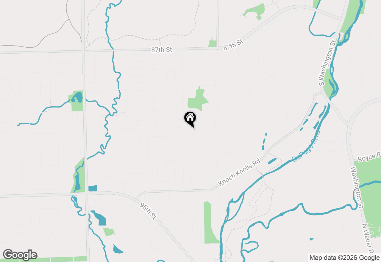 Map of 484 Blodgett Court, Naperville, IL 60565