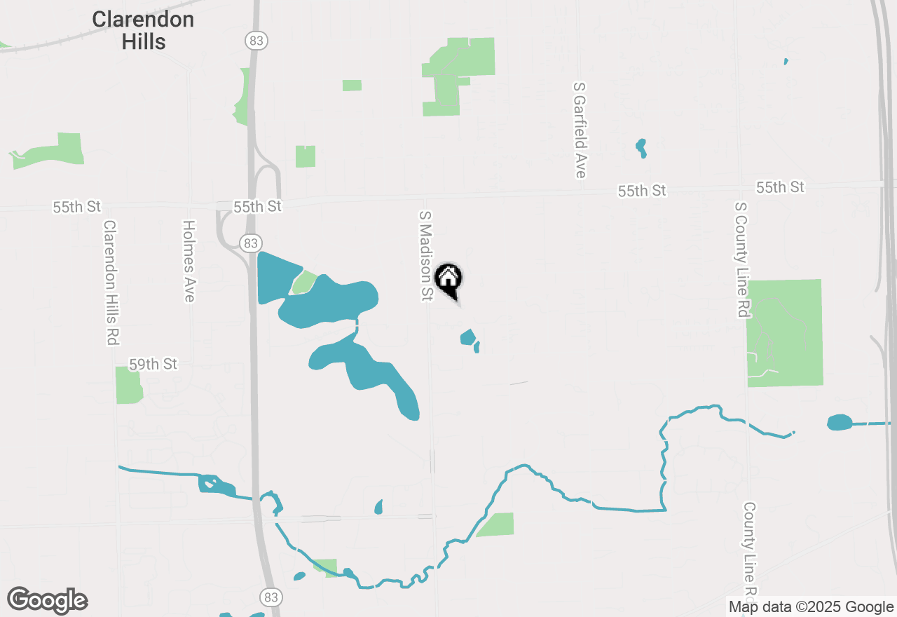 Map of 422 58th Place #7, Hinsdale, IL 60521