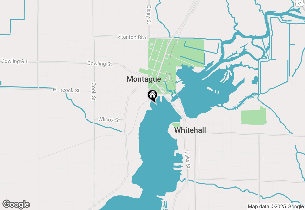 Map of 8542 Ellenwood Drive #99, Montague, MI 49437
