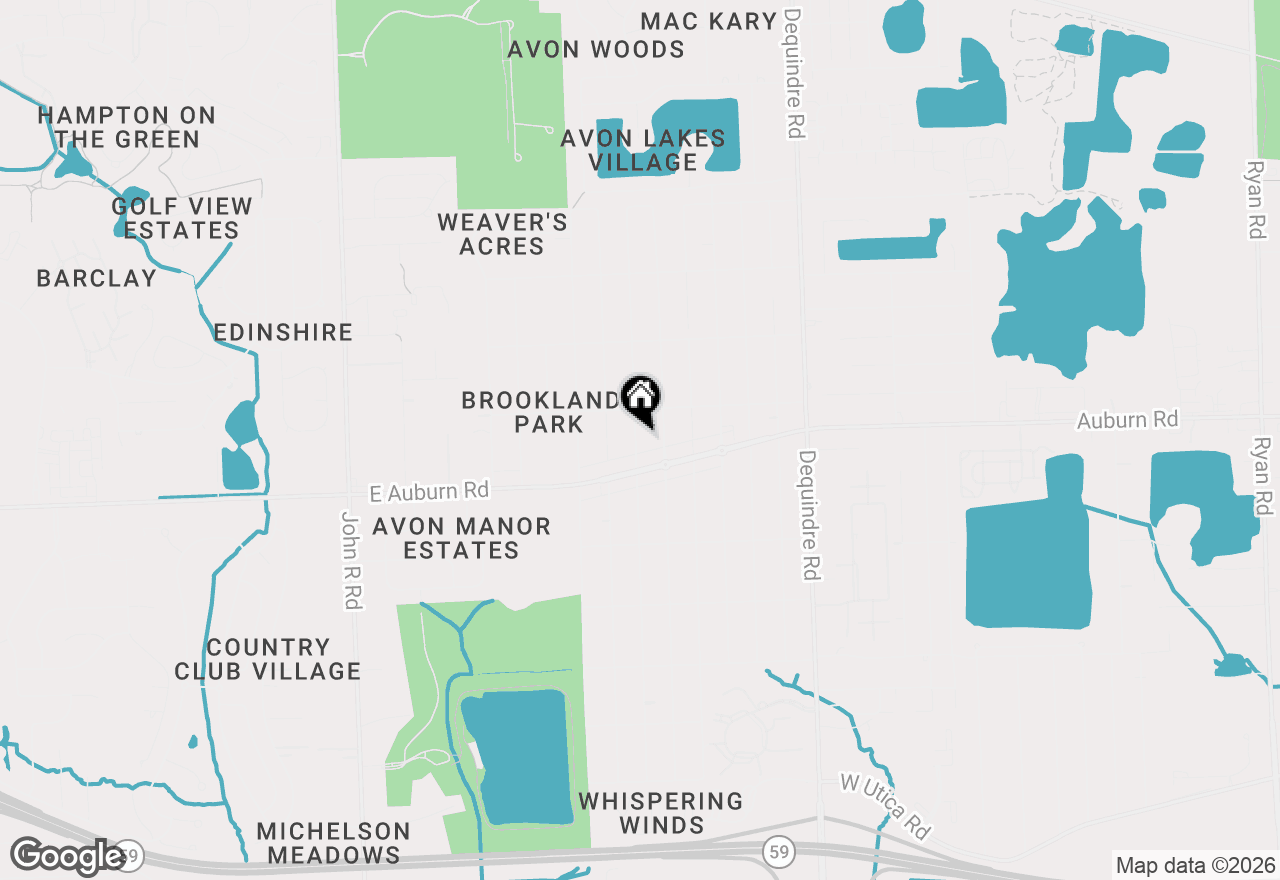 Map of 2875 Longview Avenue, Rochester Hills, MI 48307