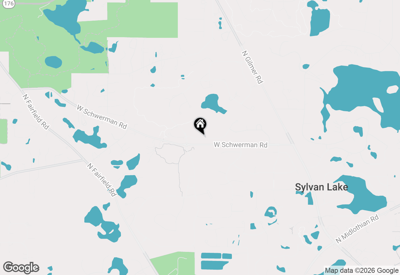 Map of 6 Turnbury Court, Hawthorn Woods, IL 60047