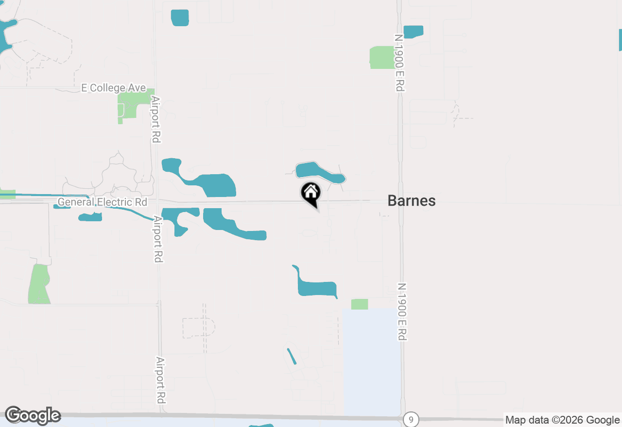 Map of 16 Grape Vine Lane, Bloomington, IL 61704