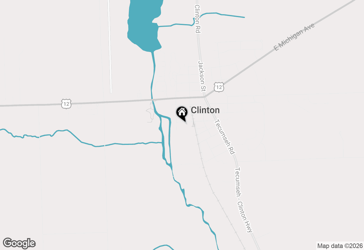 Map of 317 Clark Street #A, Clinton, MI 49236