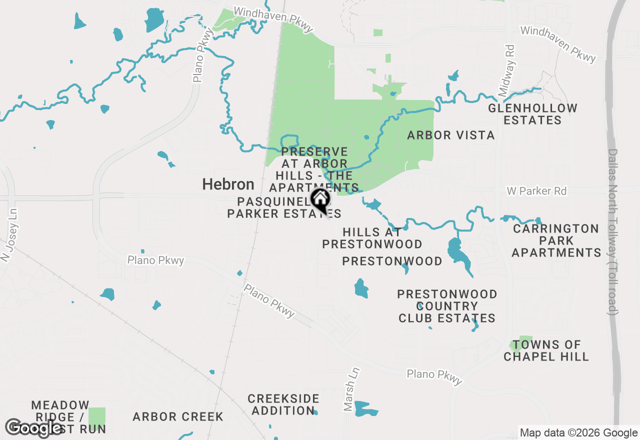 Map of 7024 Eagle Vail Drive, Plano, TX 75093