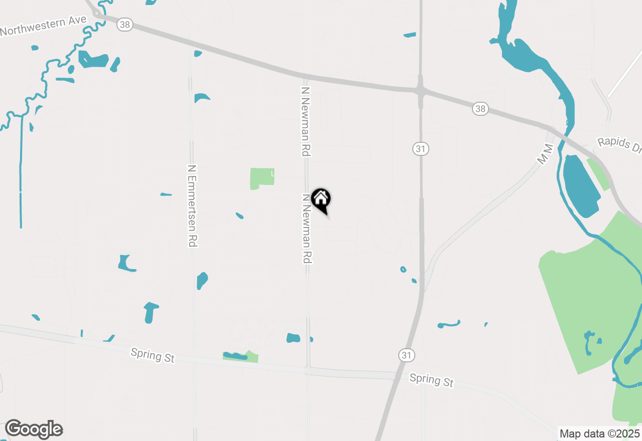 Map of 2132 Esquire Ln, Mount Pleasant, WI 53406