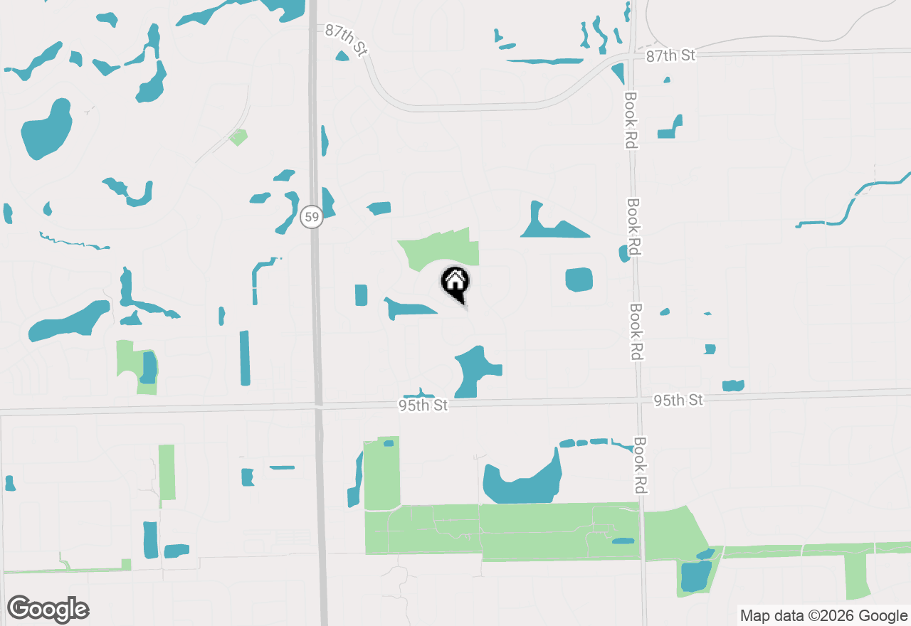 Map of 2616 Idaho Road, Naperville, IL 60564