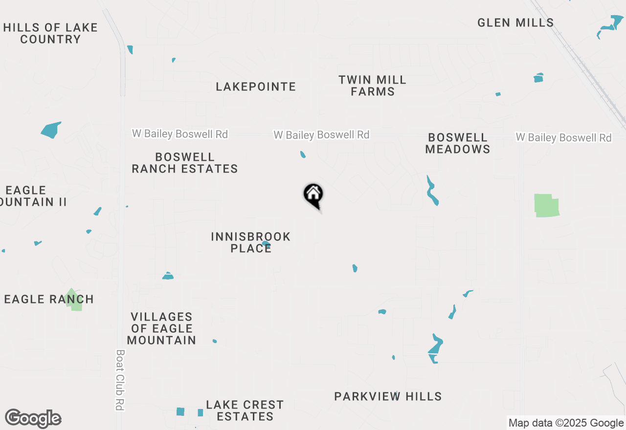 Map of 7745 Northumberland Drive, Fort Worth, TX 76179