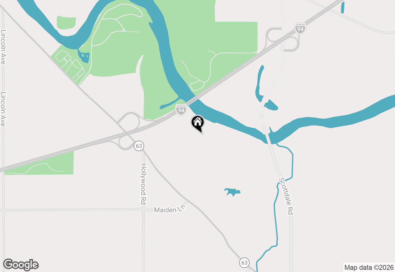 Map of 292 River Run Drive, St. Joseph, MI 49085