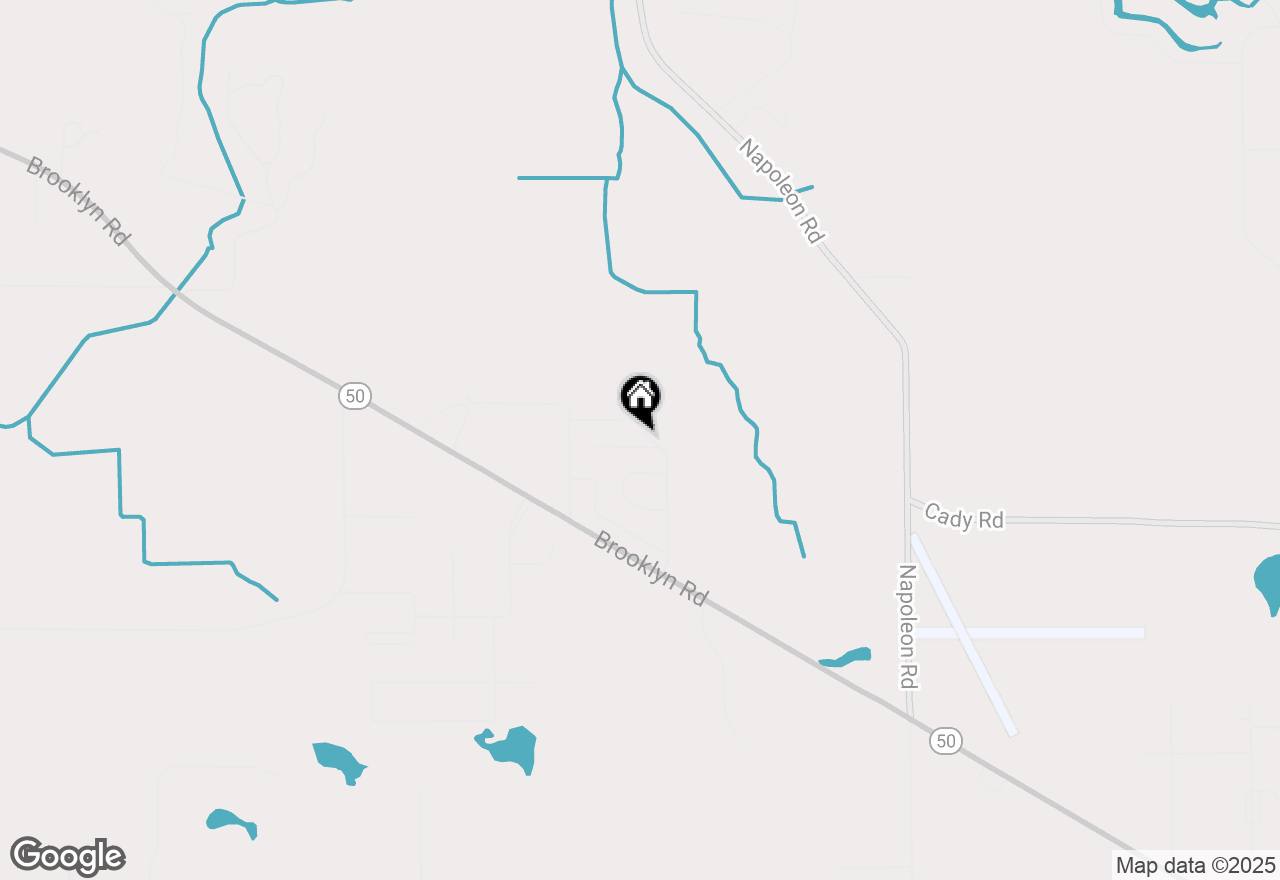 Map of 5968 Flamingo Drive, Napoleon Twp, MI 49201