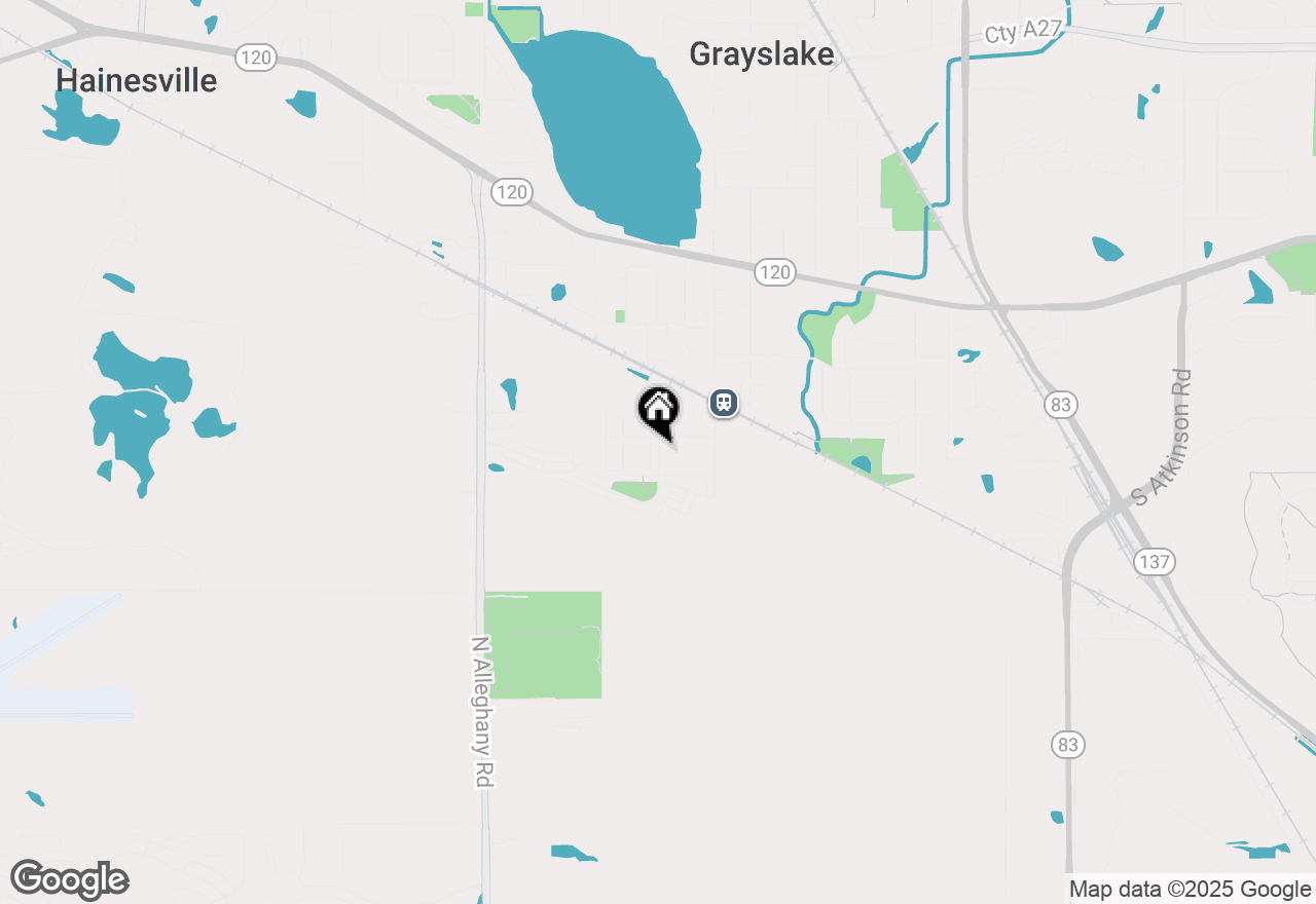 Map of 598 Station Park Circle #598, Grayslake, IL 60030