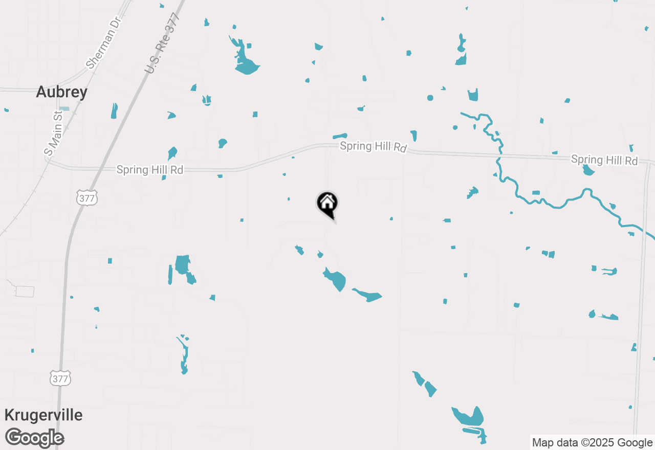 Map of TBD Lone Star Lane, Aubrey, TX 76227