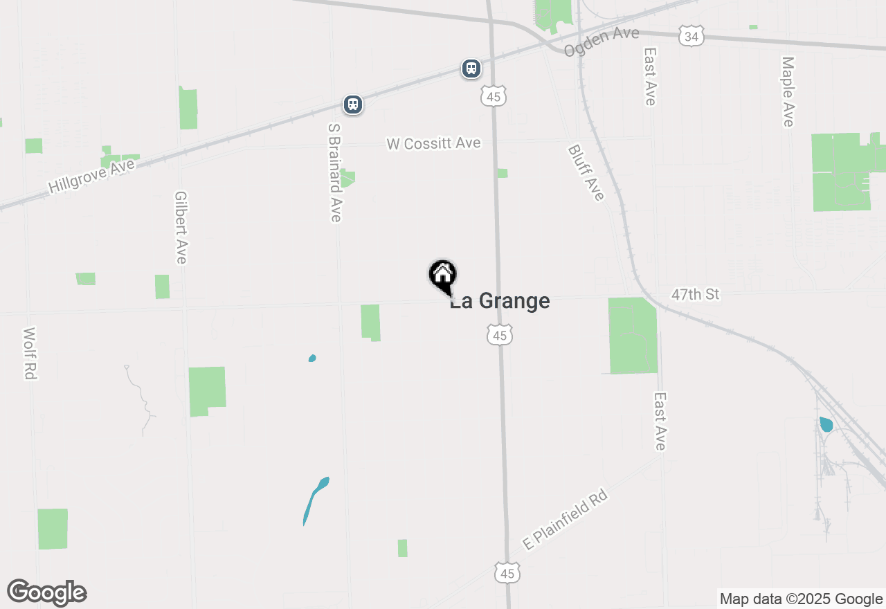Map of 501 S Catherine Avenue, La Grange, IL 60525