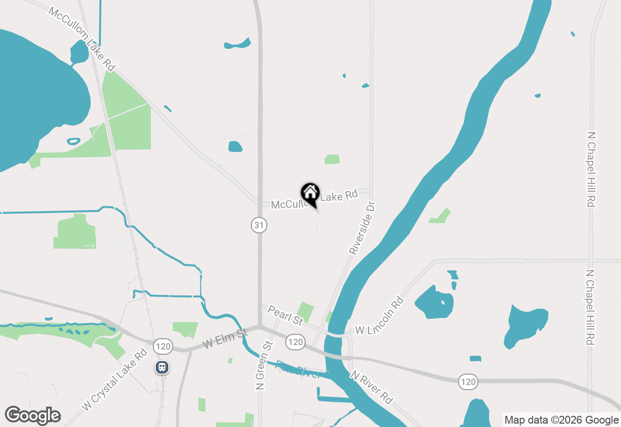 Map of 3315 Cottonwood Court, Mchenry, IL 60051