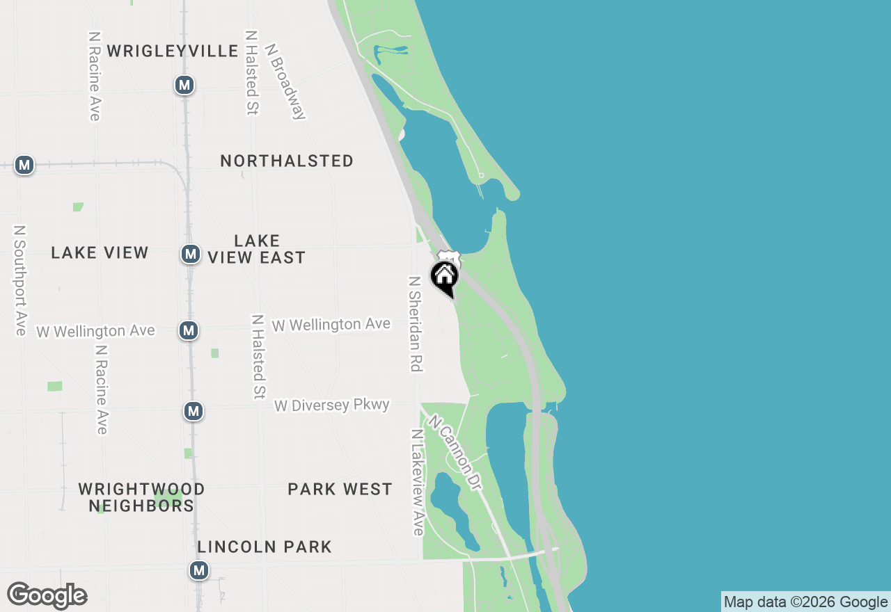 Map of 3026 N Lake Shore Drive, Chicago, IL 60657